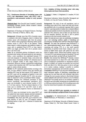 2011 CGB and KRT19 gene expression as markers of tumor cells circulating in peripheral blood of cancer patients. CGB and KRT19 gene expression as markers of tumor cells circulating in peripheral blood of cancer patients.