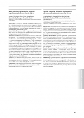 2014 Survivin expression in invasive pituitary gland adenomas with a diameter exceeding 20 mm. Survivin expression in invasive pituitary gland adenomas with a diameter exceeding 20 mm.