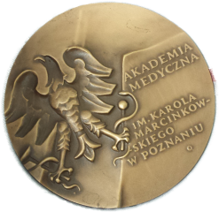 2015 Rewers odznaczenia za działalność na rzecz Wydziału Nauk o Zdrowiu UMP